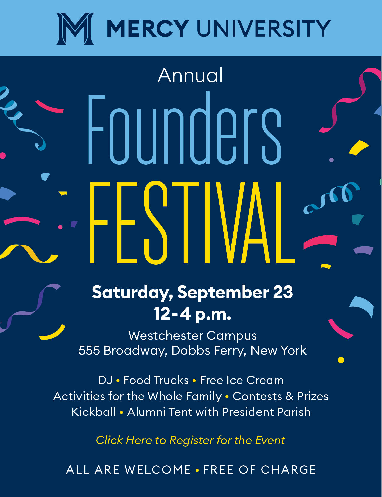 Founders' Day Festival 2023 - Mercy University