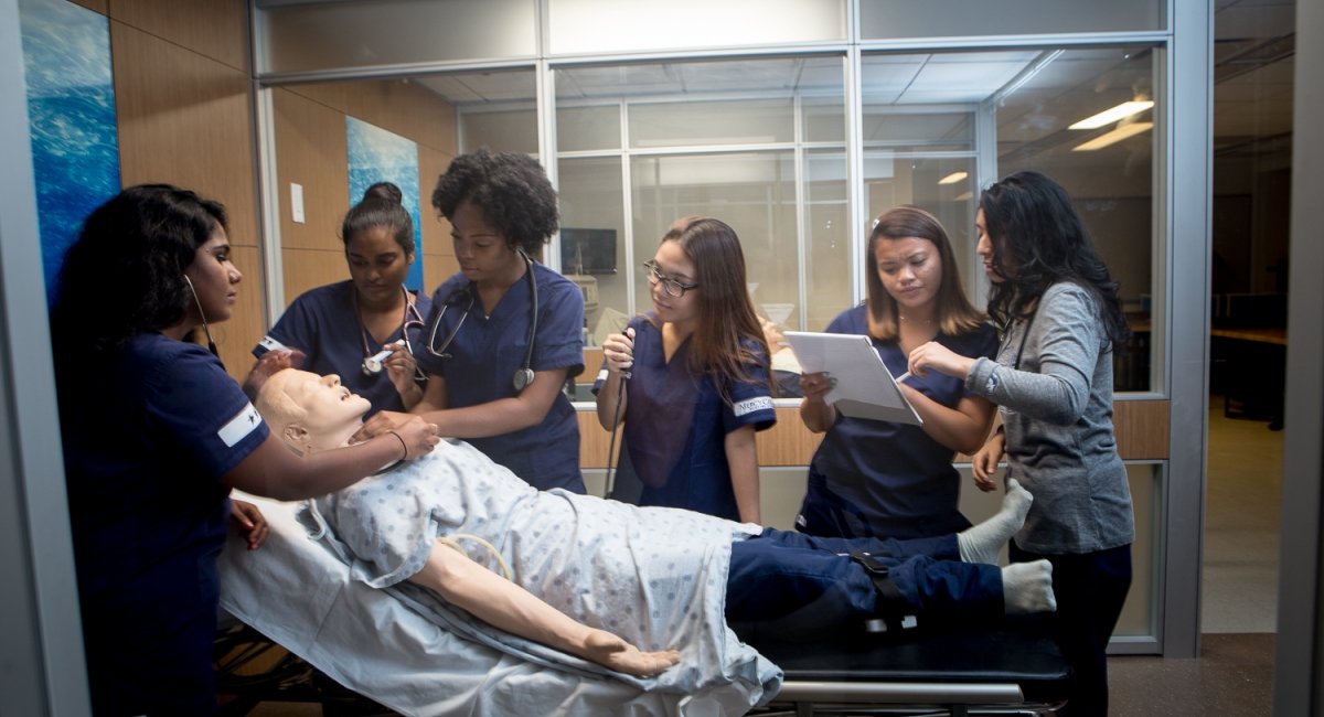 Nurses nursing sim lab sim-lab